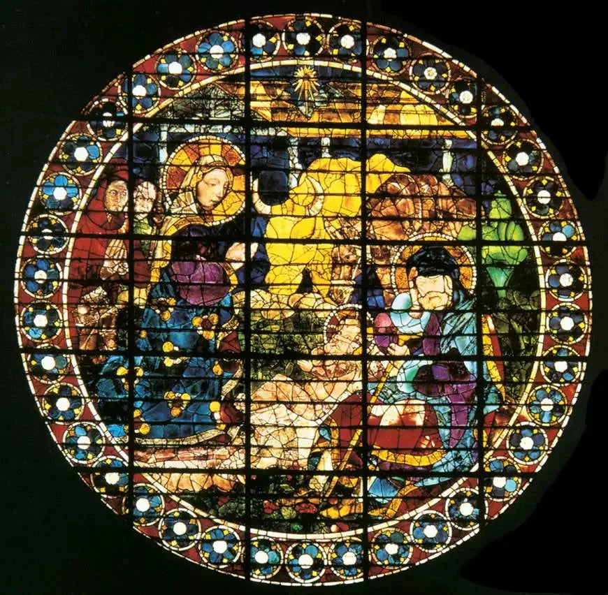 Nativité - Paolo Uccello image 1 copie de tableau peinte à la main