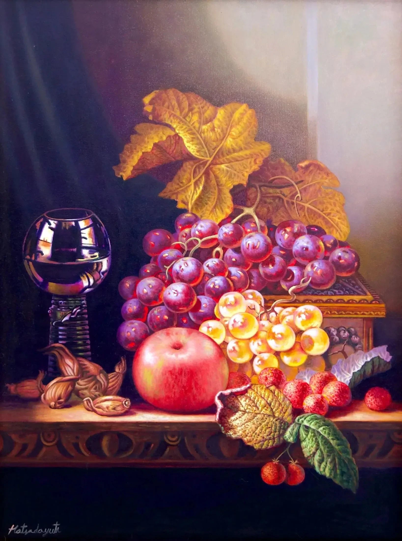 Nature Morte | 60 x 90 cm image 1 reproduction de peinture à l’huile