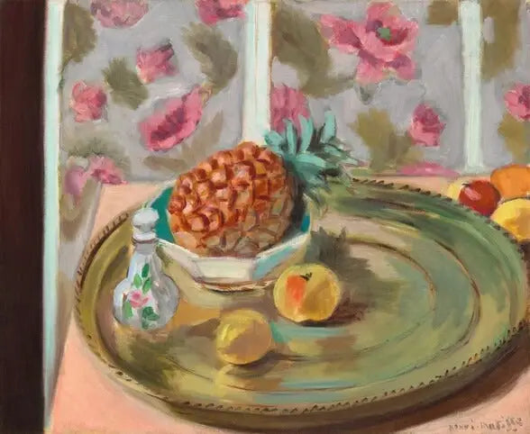 Nature morte à l'ananas - Henri Matisse image 1 copie de tableau peinte à la main