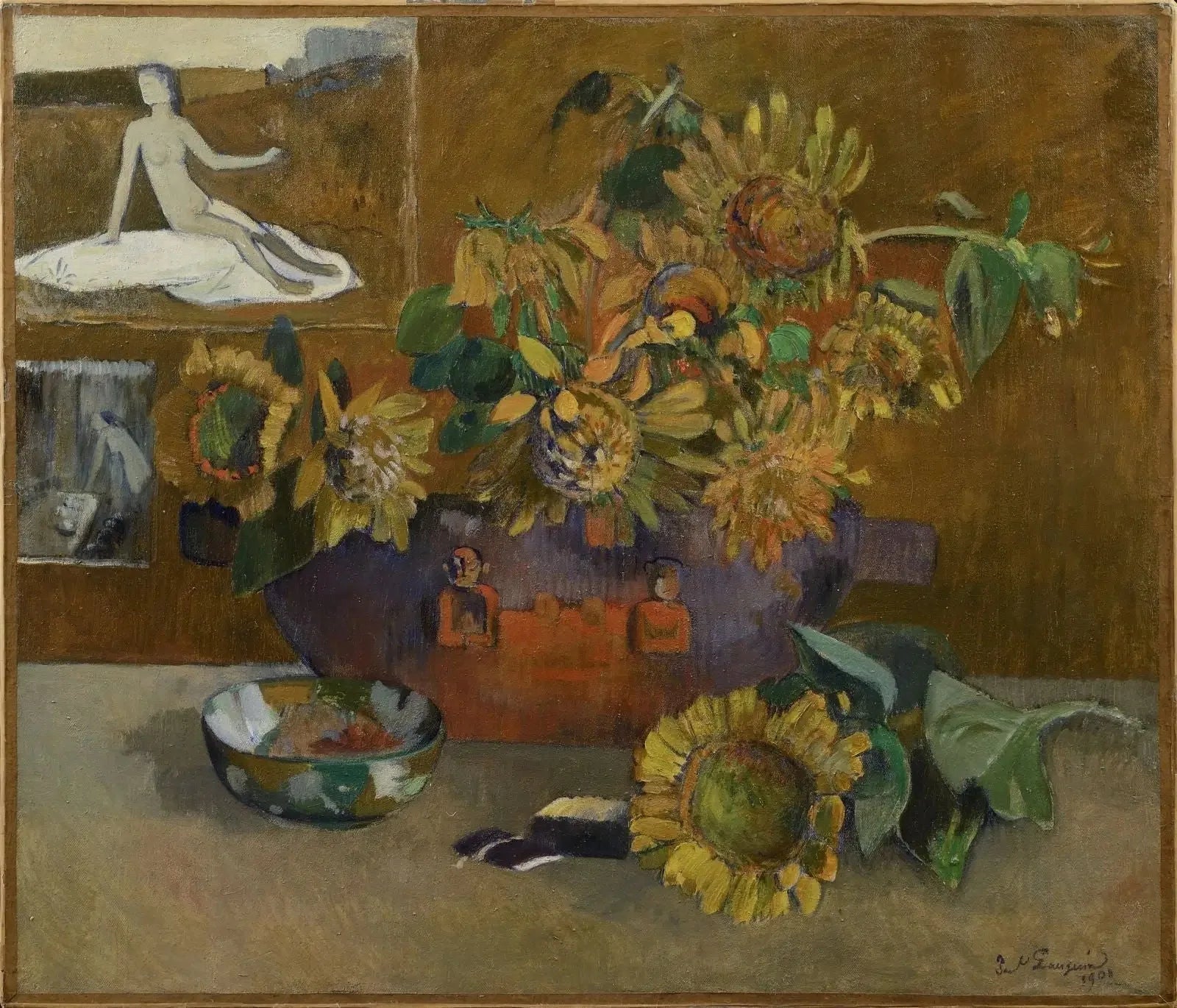 Nature morte à l'Espérance - Paul Gauguin image 1 copie de tableau peinte à la main
