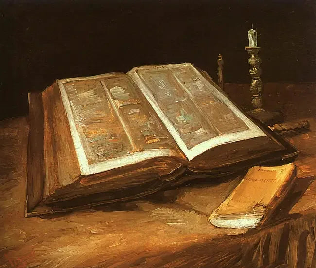 Натюрморт із Біблією - Vincent van Gogh