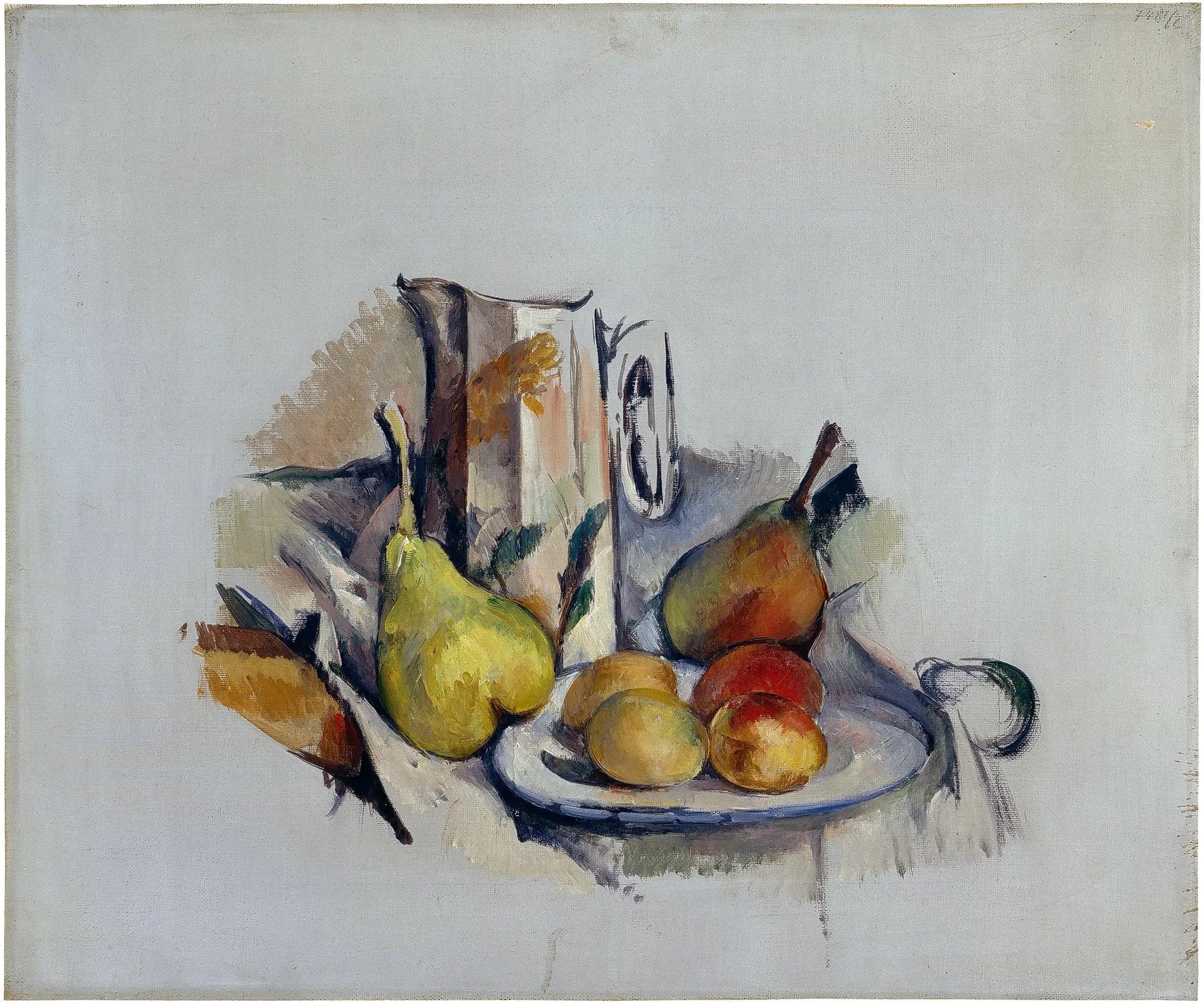 Nature morte à la cruche - Paul Cézanne image 1 copie peinte à la main à l’huile