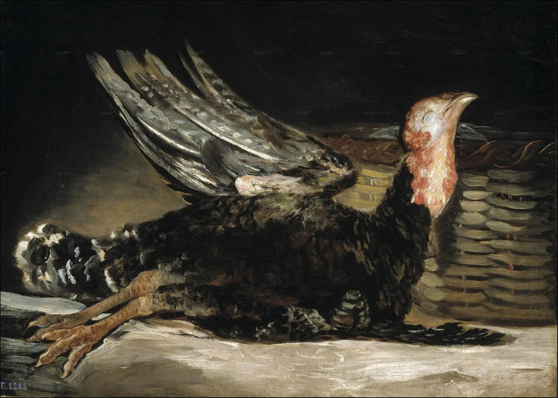 Nature morte à la dinde - Francisco de Goya