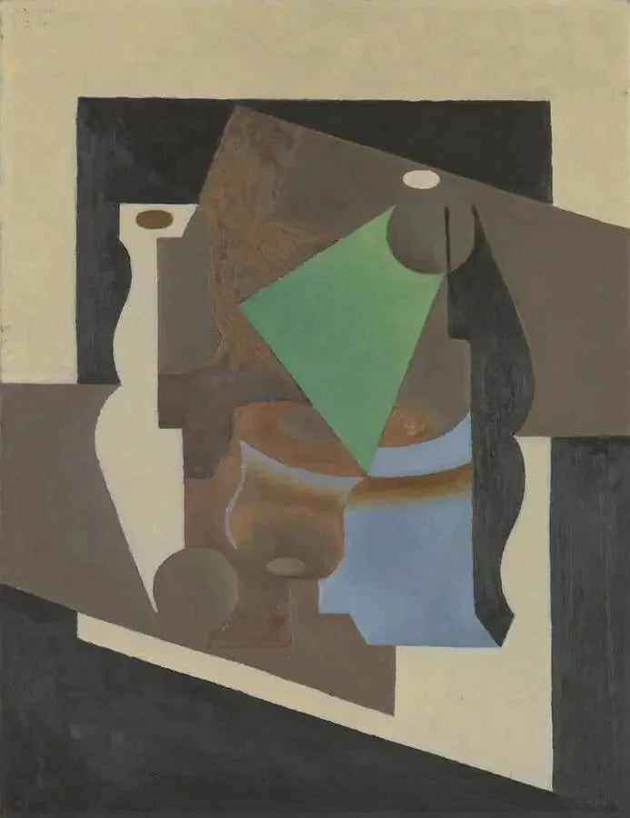 Nature morte à la lampe - Juan Gris image 1 reproduction réalisée par Alpha Reproduction