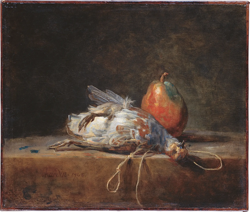 Nature morte à la perdrix et à la poire - Jean Siméon Chardin