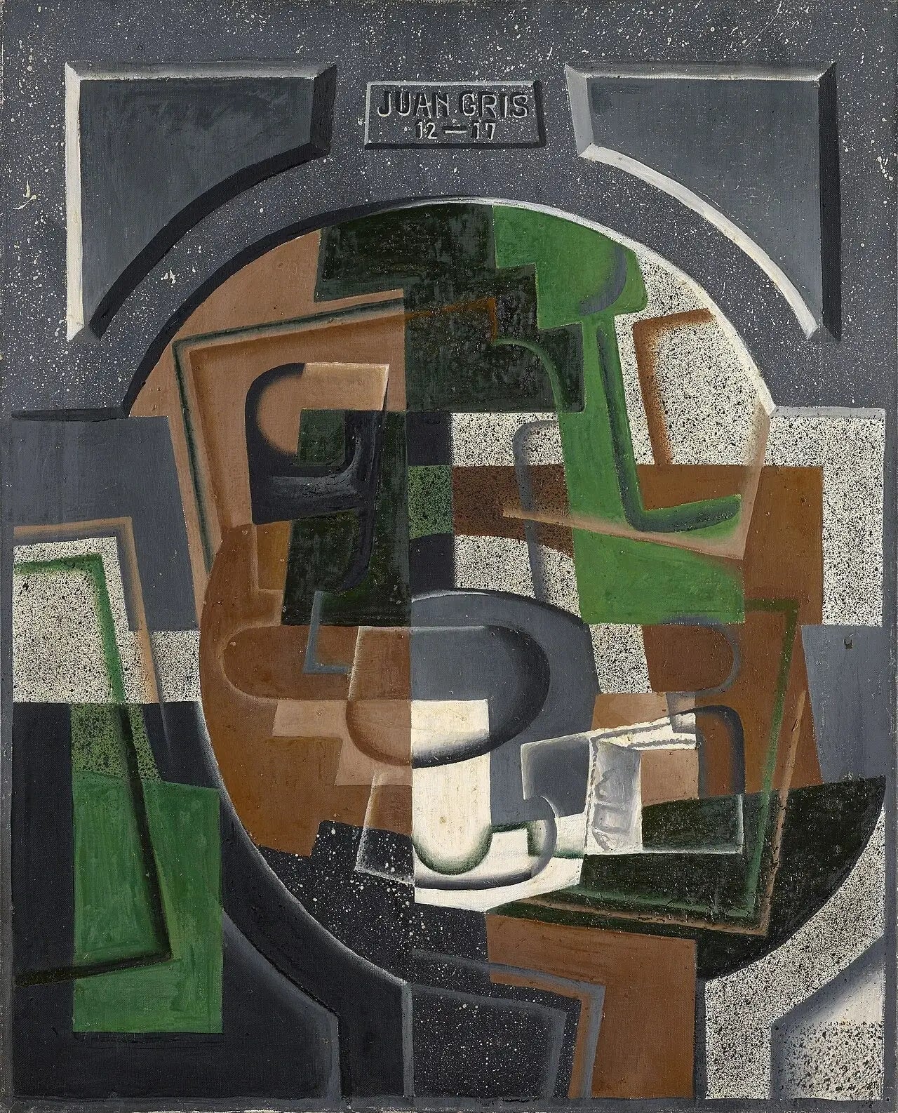 Nature morte à la plaque - Juan Gris image 1 copie peinte à la main à l’huile