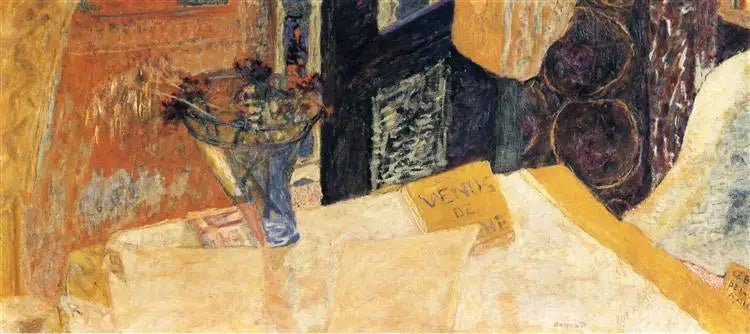 Nature morte au bouquet de fleurs ou La Vénus de Cyrène - Pierre Bonnard image 1 copie peinte à la main à l’huile