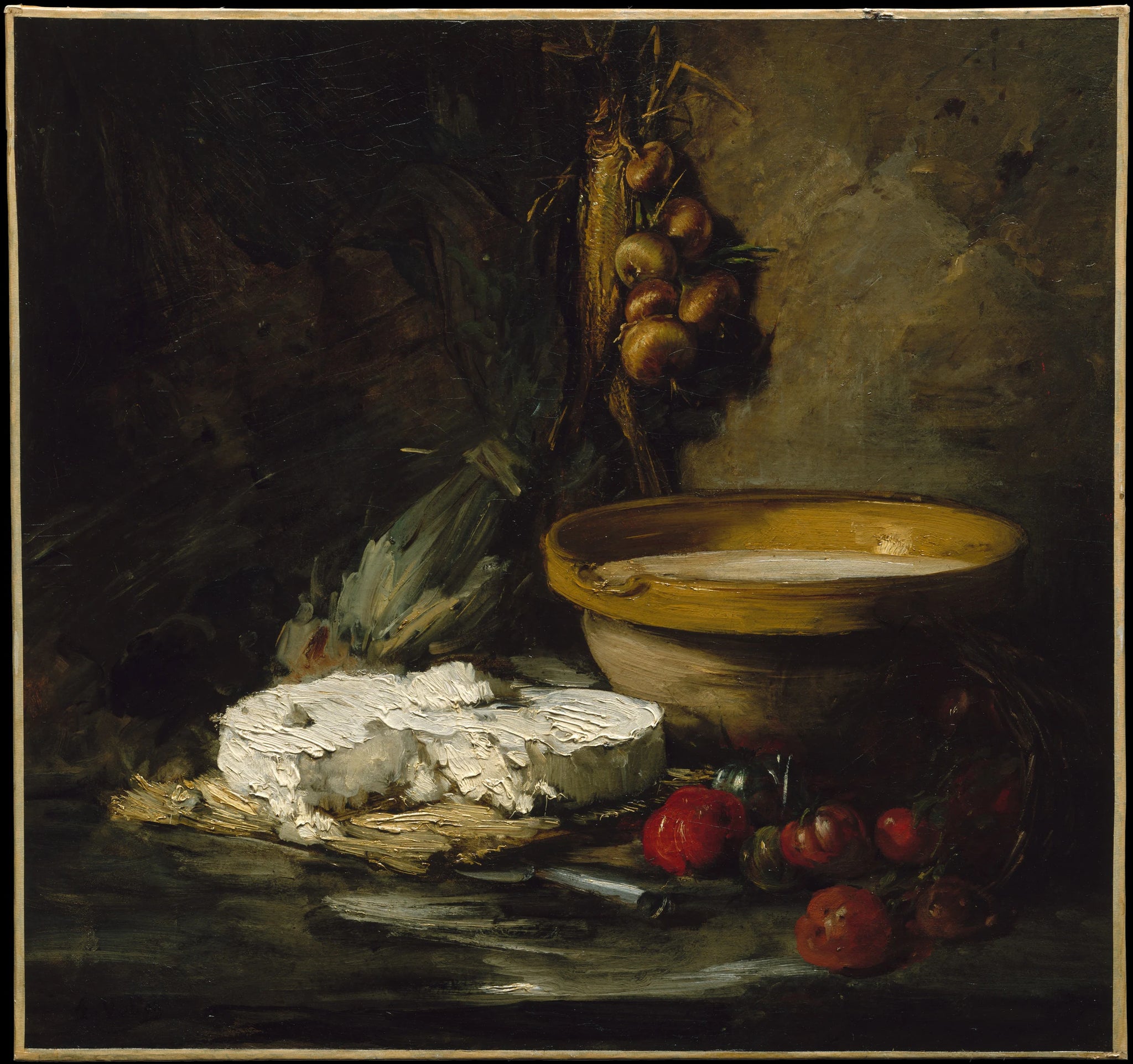 Nature morte au fromage - Antoine Vollon