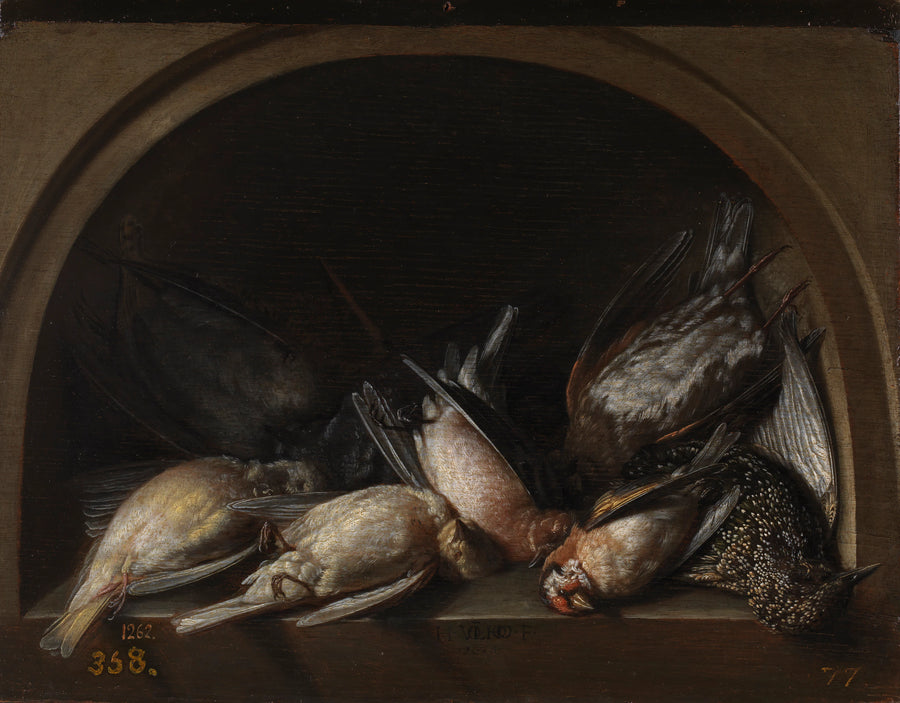 Nature morte au gibier à plumes - Herman van Vollenhoven