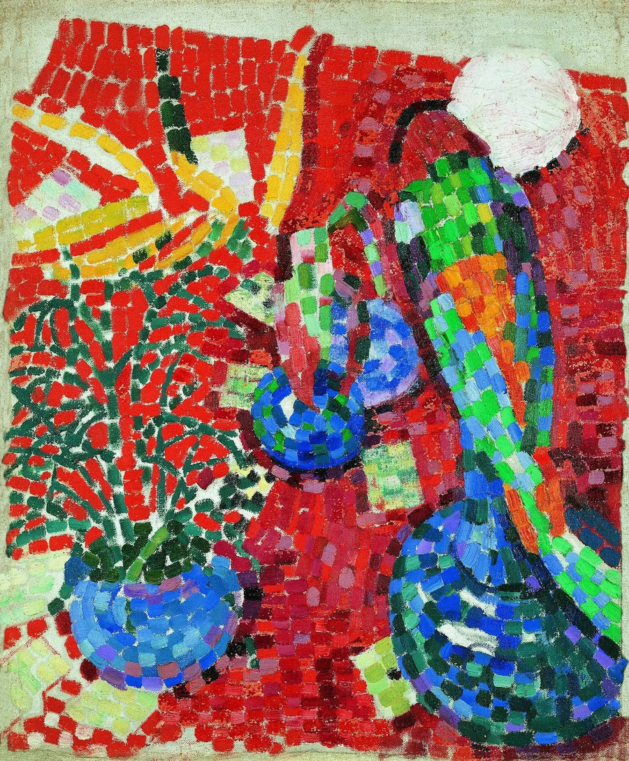 Nature morte au perroquet - Robert Delaunay