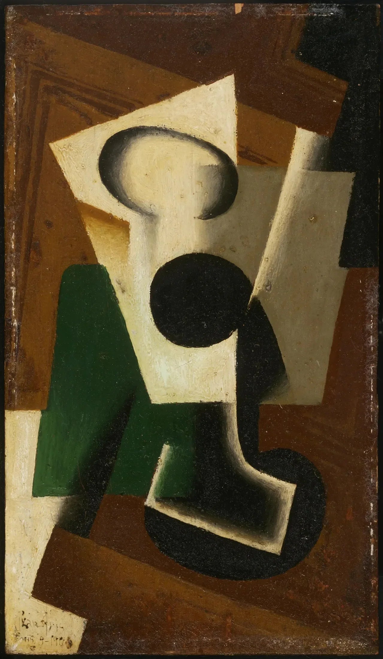 Nature morte au verre - Juan Gris image 1 reproduction de peinture à l’huile