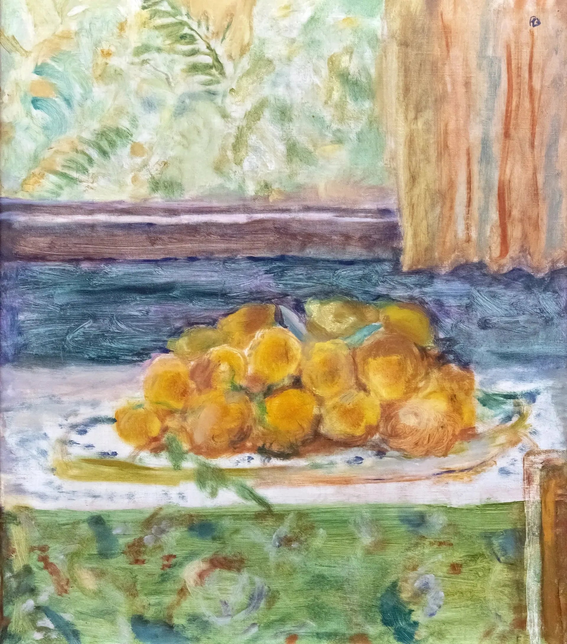 Nature morte aux citrons - Pierre Bonnard image 1 tableau peint à l’huile sur toile