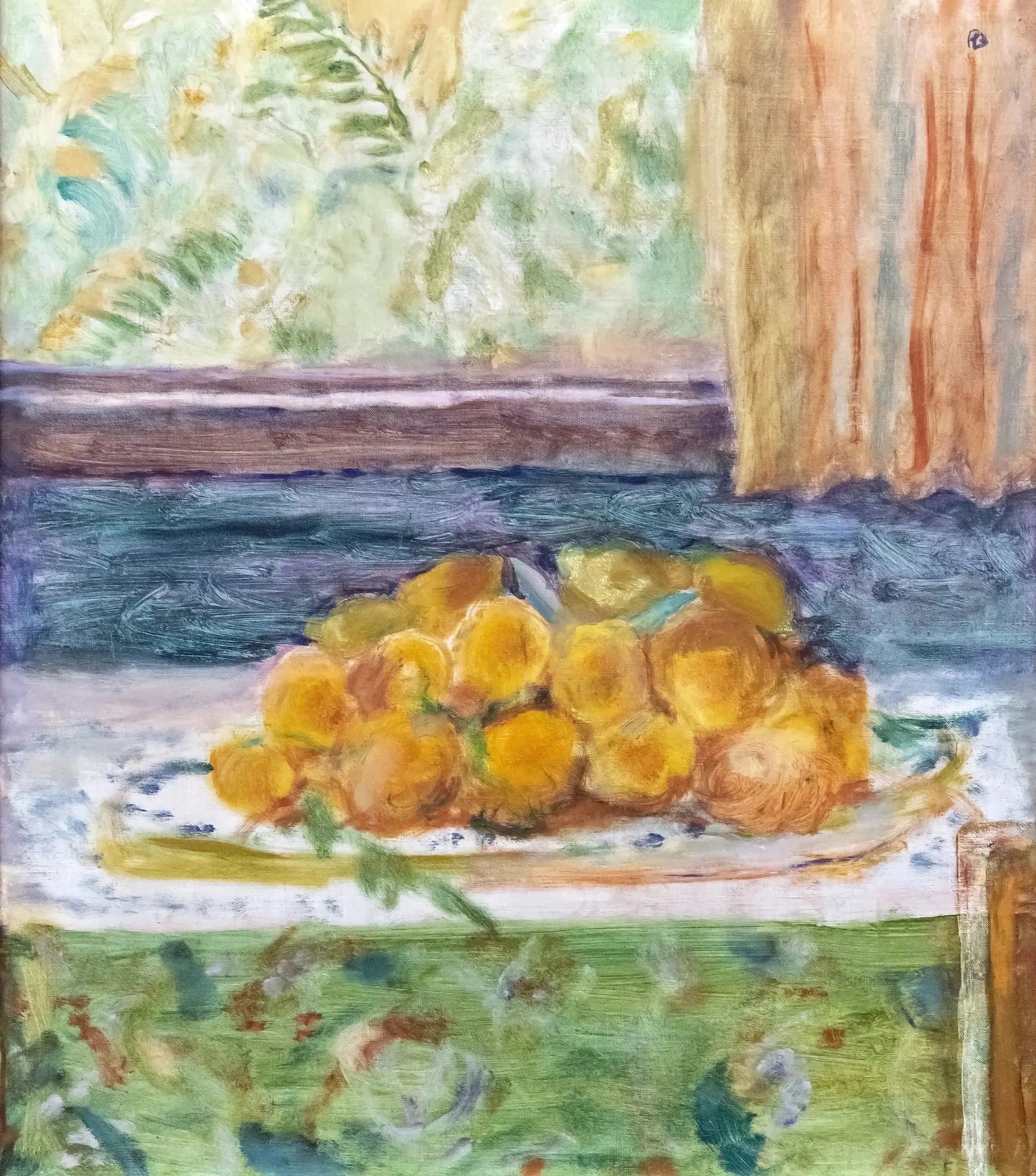 Nature morte aux citrons - Pierre Bonnard image 1 tableau peint à l’huile sur toile