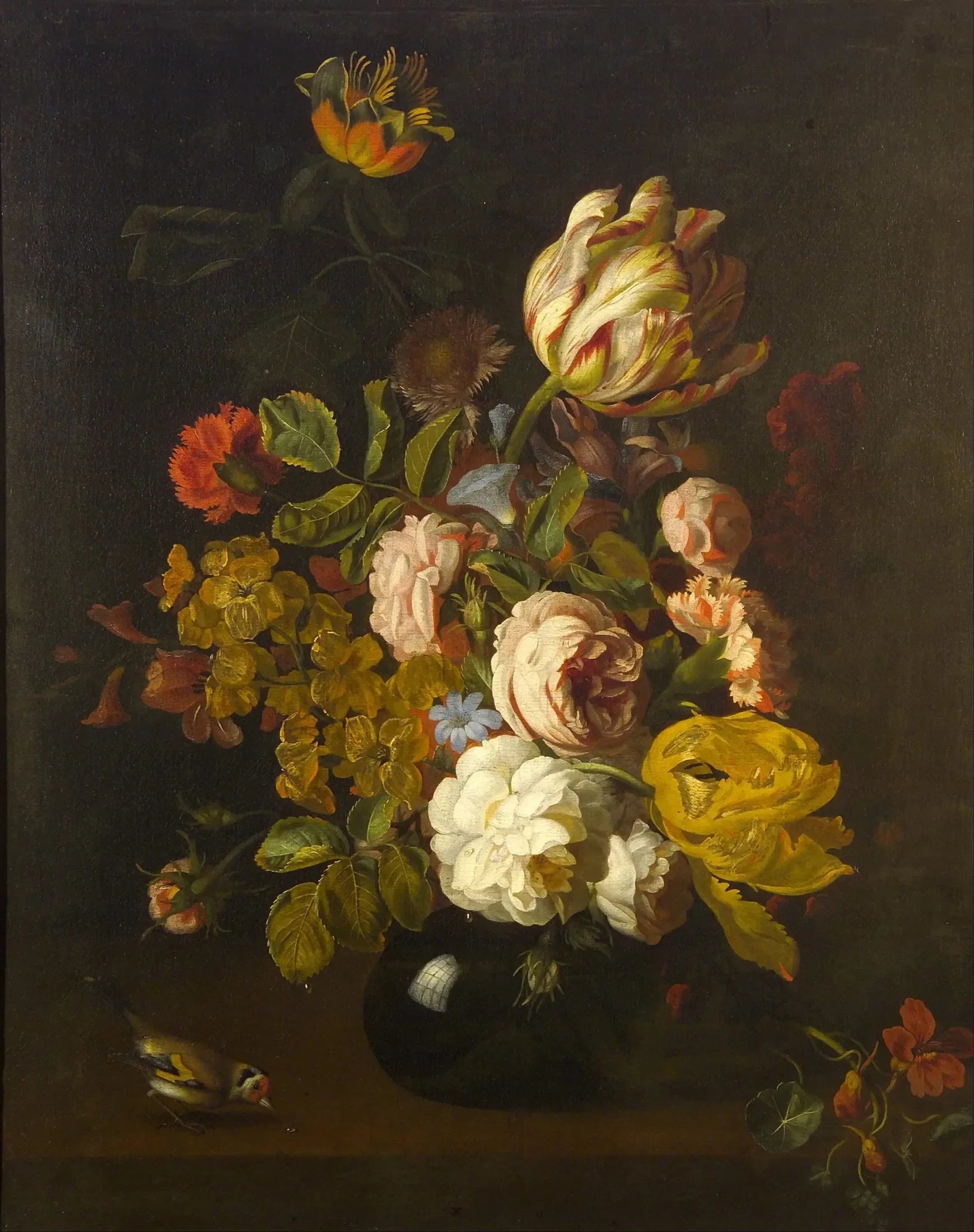 Nature morte aux fleurs - Tobias Stranover image 1 reproduction artisanale de tableau