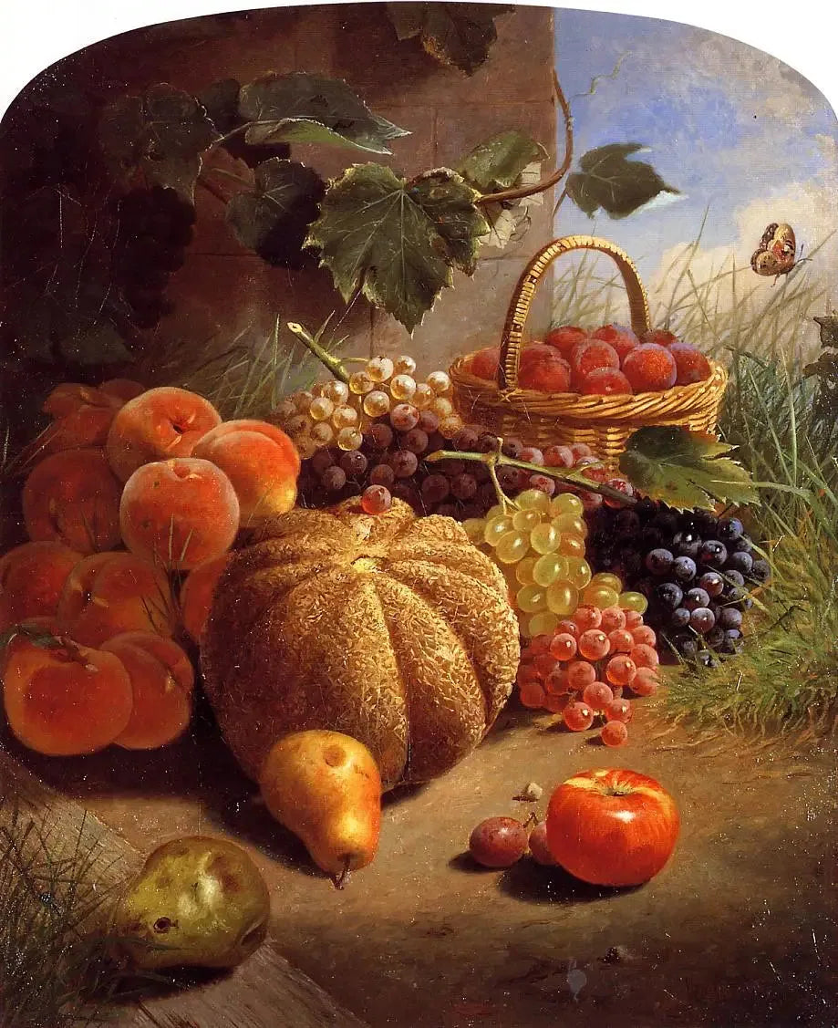 Nature morte aux fruits - William Merritt Chase image 1 copie de tableau peinte à la main