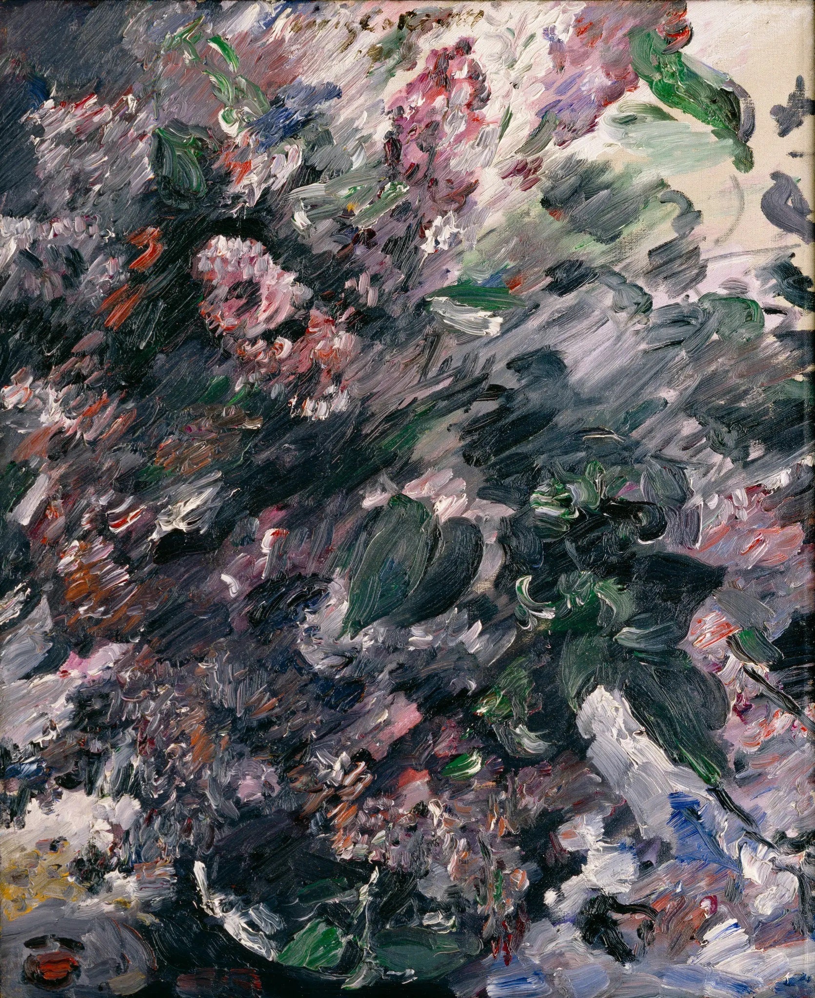 Nature morte aux lilas - Lovis Corinth image 1 reproduction de peinture à l’huile