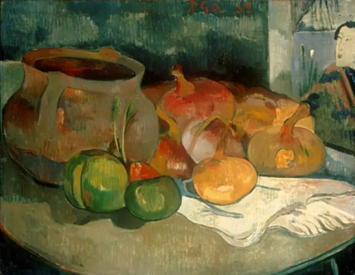 Nature morte aux oignons - Paul Gauguin image 1 reproduction réalisée par Alpha Reproduction