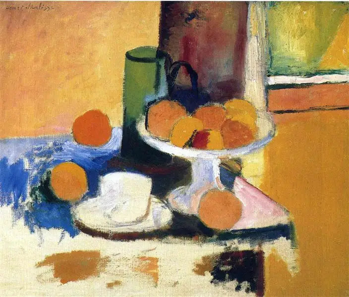 Nature morte aux oranges - II - Henri Matisse image 1 tableau peint à l’huile sur toile