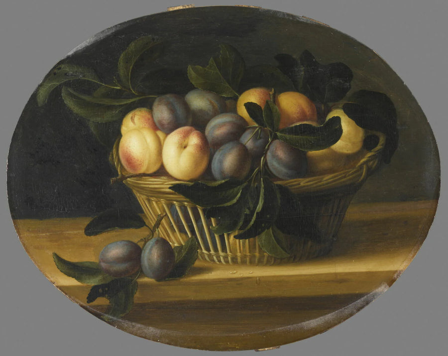 Nature morte aux pêches et aux prunes - Louise Moillon