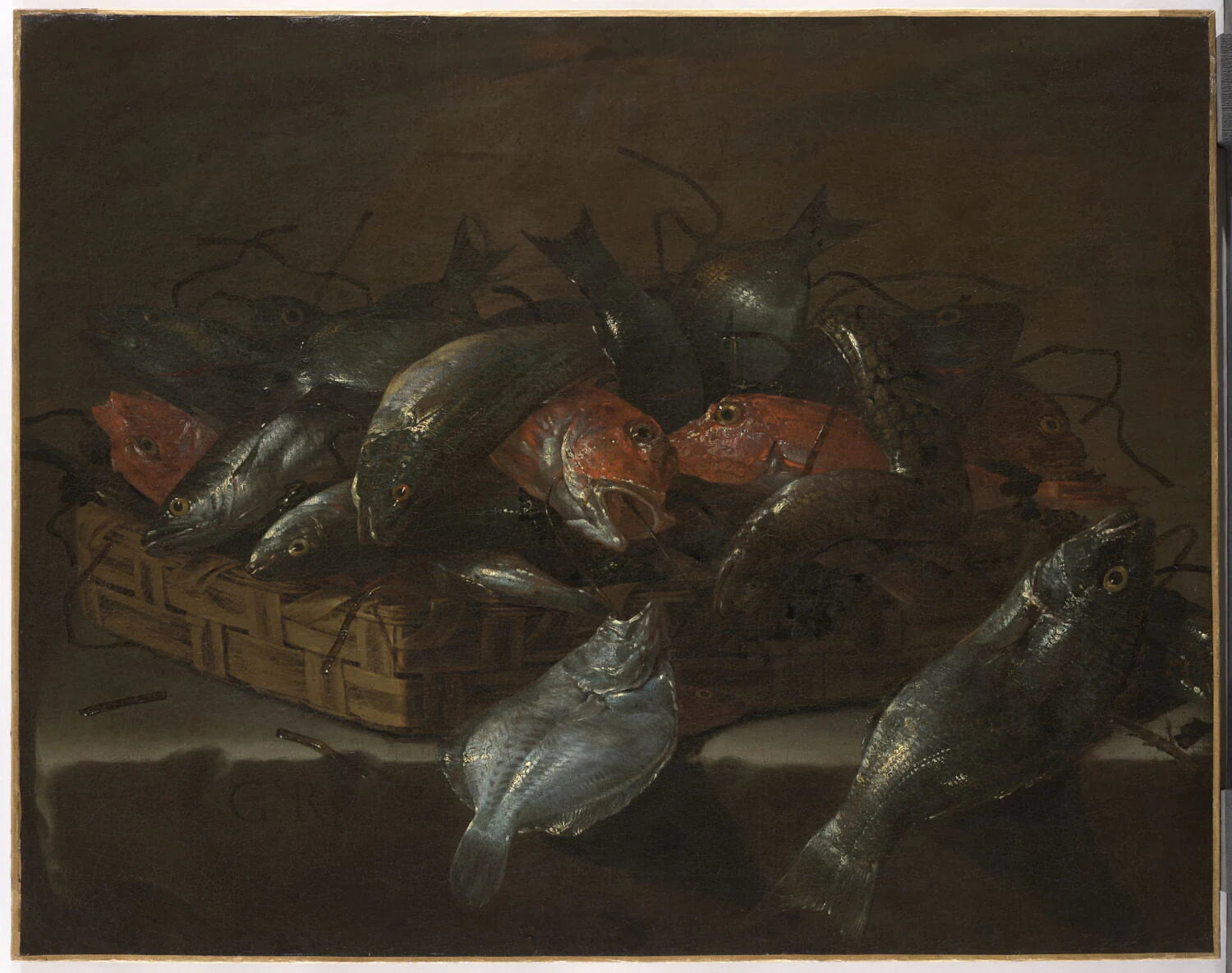 Nature morte aux poissons - Giuseppe Recco