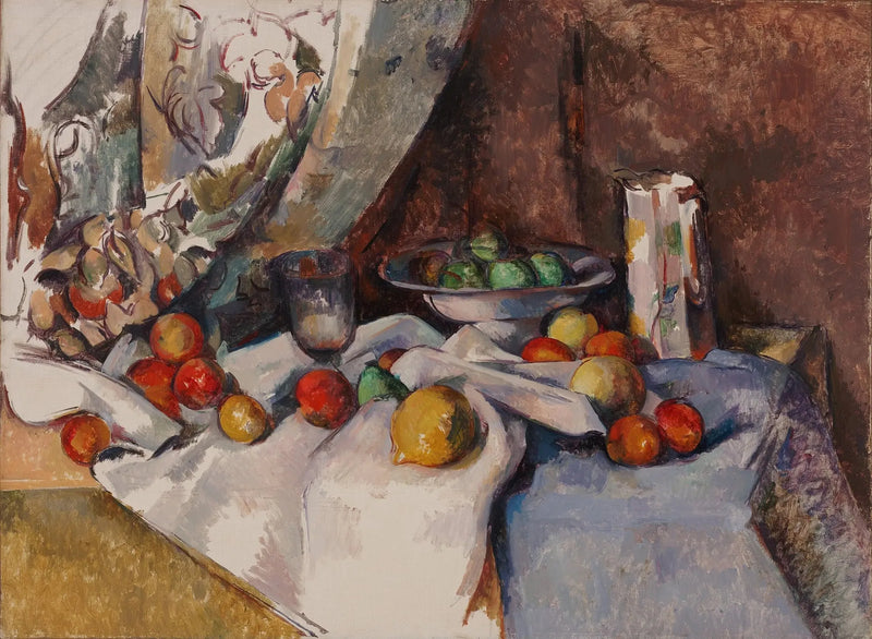 Nature morte aux pommes - Paul Cézanne