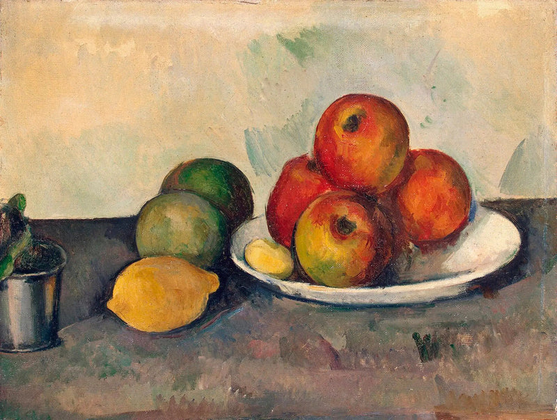 Nature morte aux pommes - Paul Cézanne
