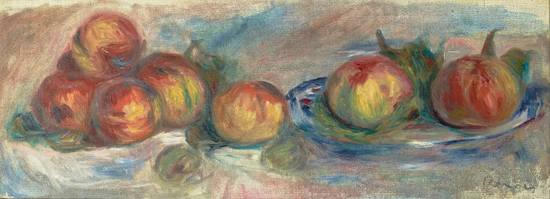 Nature morte aux pommes - Pierre-Auguste Renoir image 1 copie de tableau peinte à la main