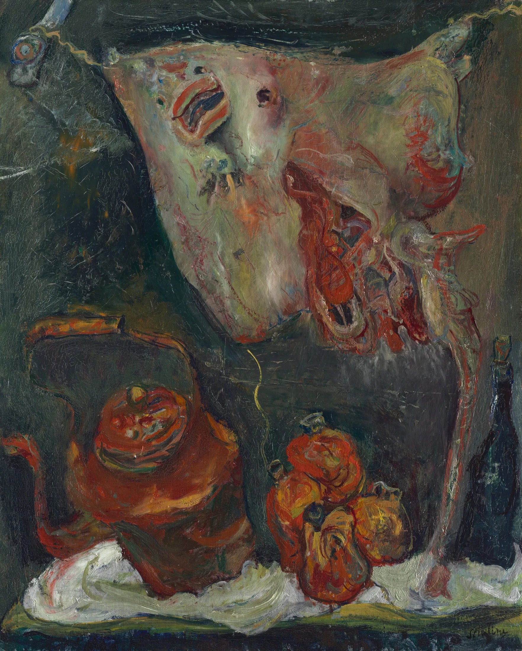 Nature morte aux raies - Chaïm Soutine image 1 tableau peint à l’huile sur toile