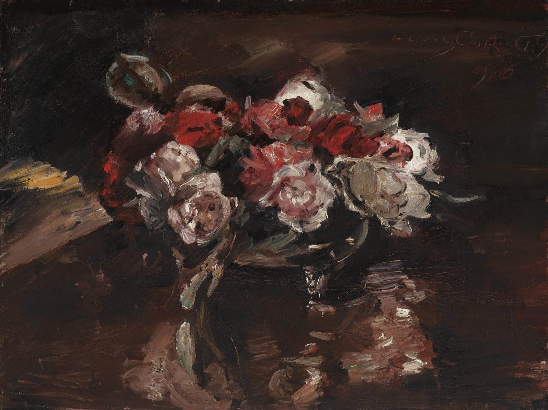 Nature morte aux roses - Lovis Corinth image 1 reproduction d’œuvre d’art à l’huile