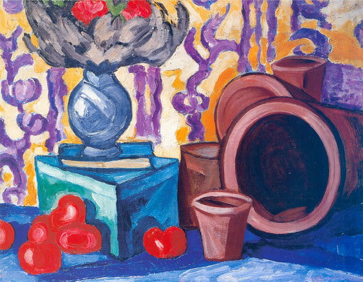 Nature morte aux tomates - Olga Rozanova image 1 reproduction de peinture à l’huile