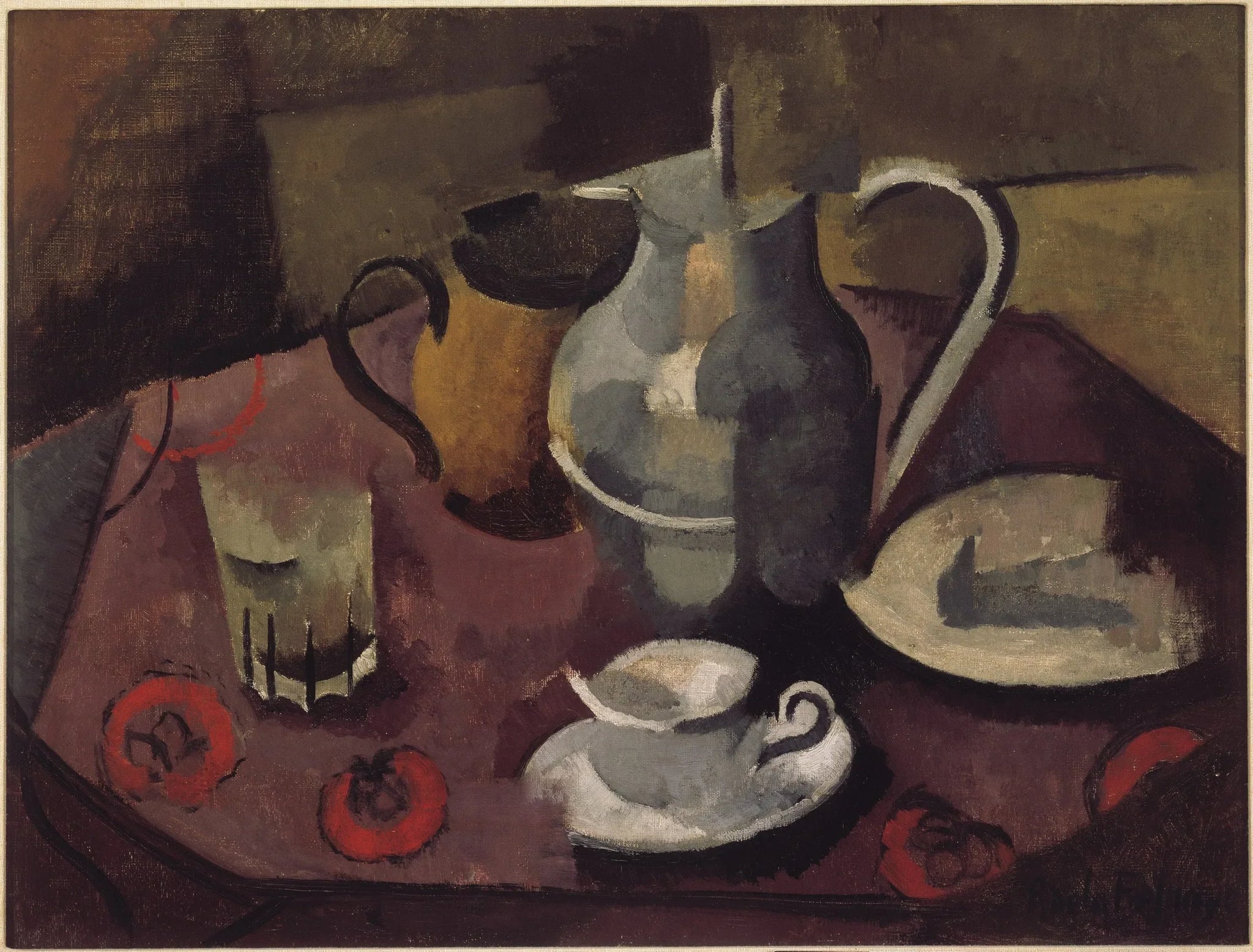 Nature morte aux trois anses - Roger de La Fresnaye image 1 tableau peint à l’huile sur toile