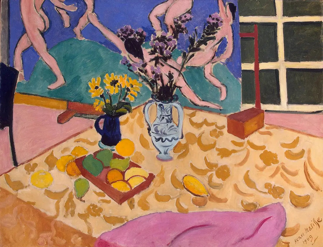 Nature morte avec la danse - Henri Matisse image 1 tableau peint à l’huile sur toile