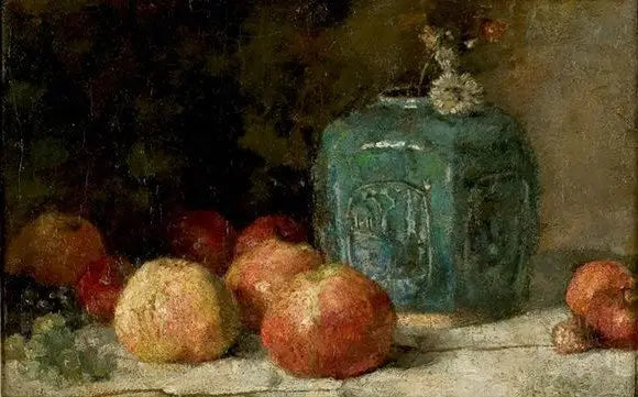 Nature morte avec pot de gingembre et pommes - Vincent van Gogh