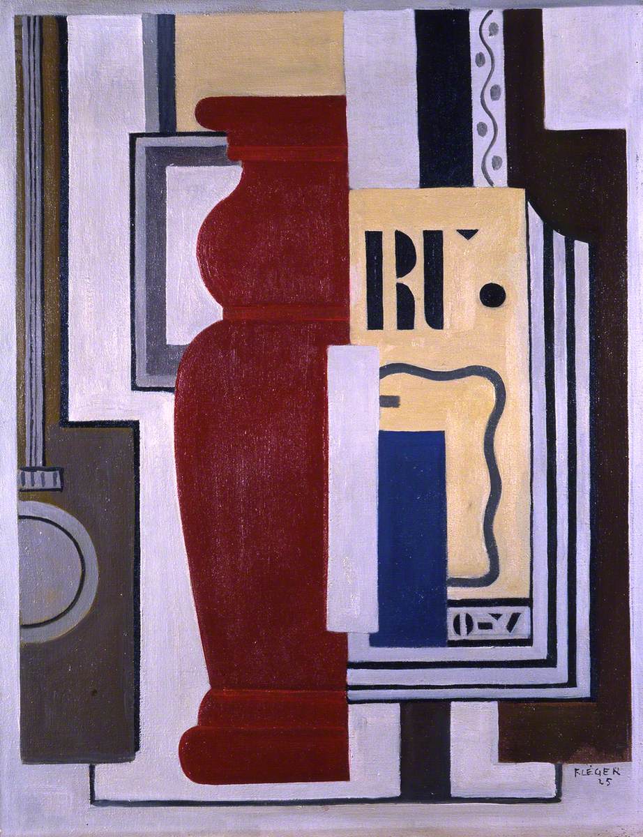 Nature morte avec vase de fleurs - Fernand Léger