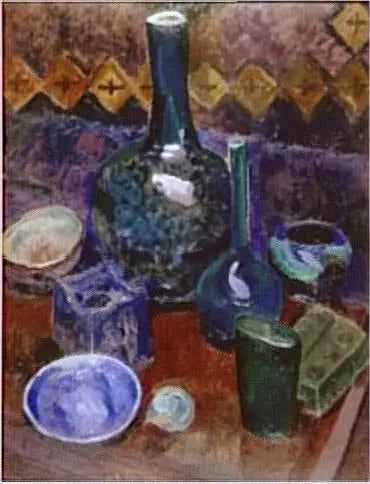 Nature morte bleue - Robert Delaunay