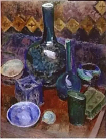 Nature morte bleue - Robert Delaunay