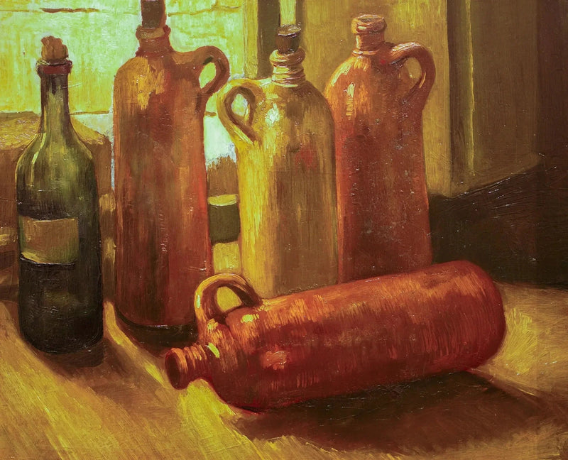 Nature morte aux cinq bouteilles, F56 – Van Gogh