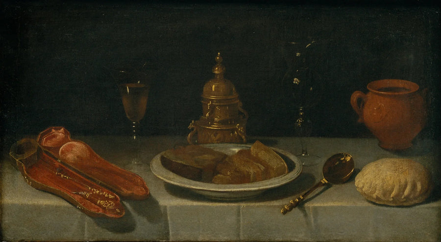 Nature morte et table dressée - Juan van der Hamen