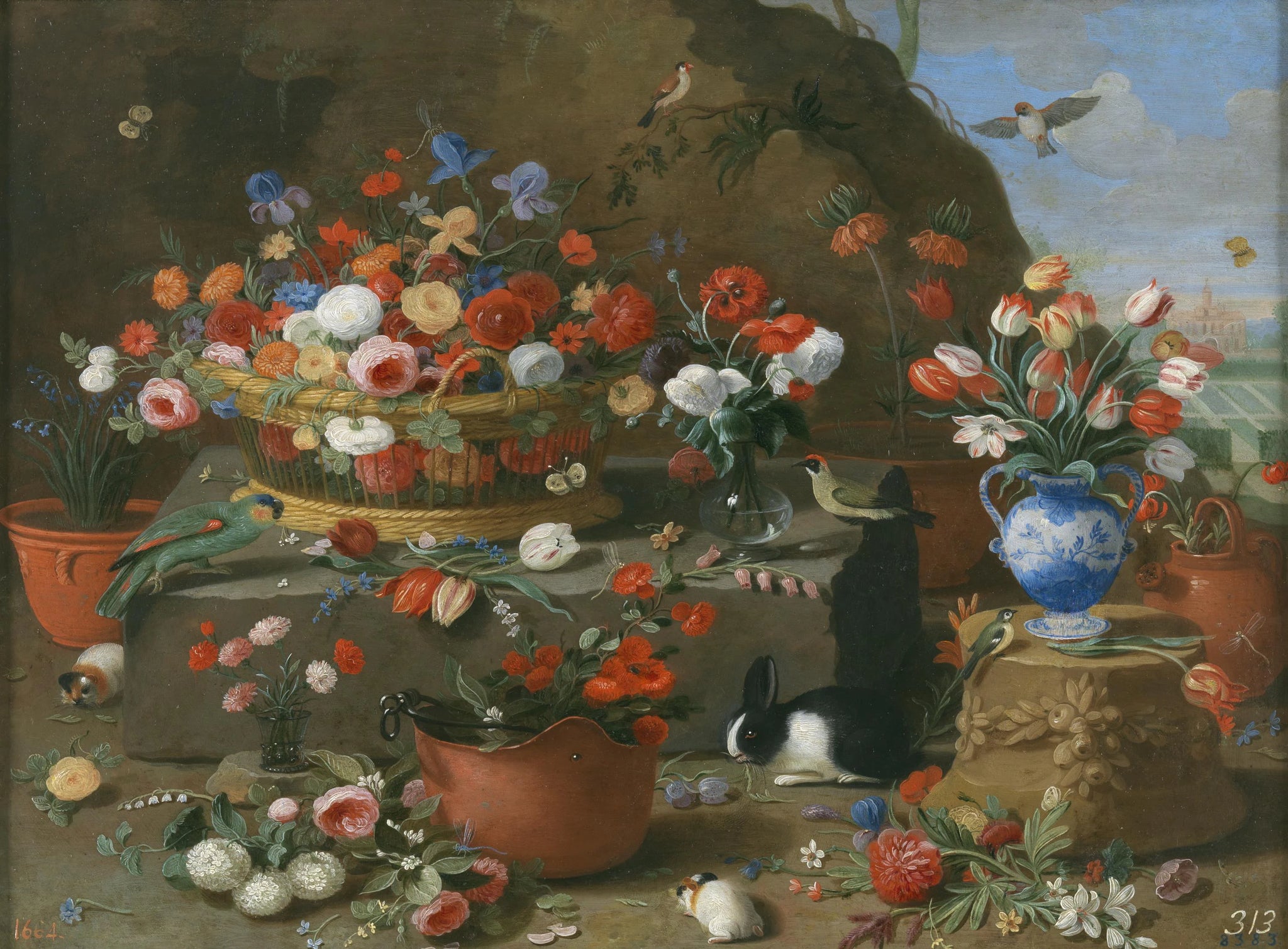 Nature morte florale - Jan van Kessel