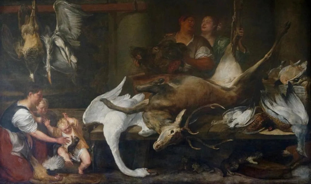 nature morte - Frans Snyders image 1 copie de tableau peinte à la main