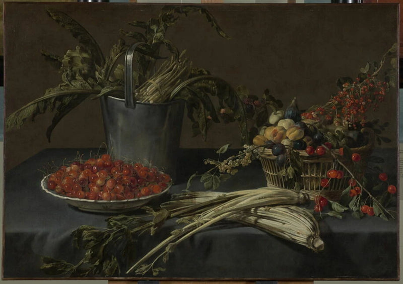 Nature morte : fruits et légumes - Samuel Hoffmann