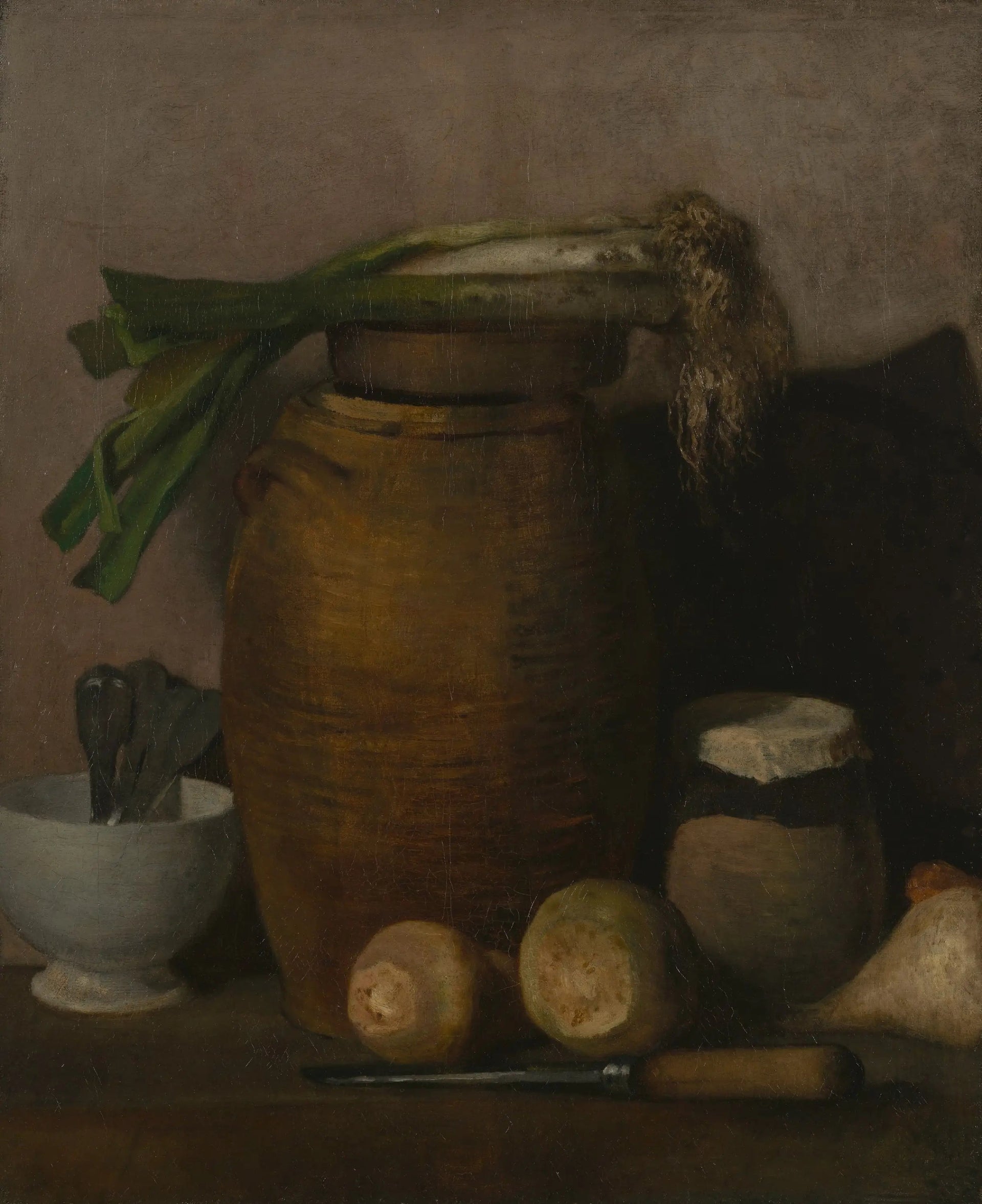 Nature morte - Jean-François Millet image 1 copie de tableau peinte à la main