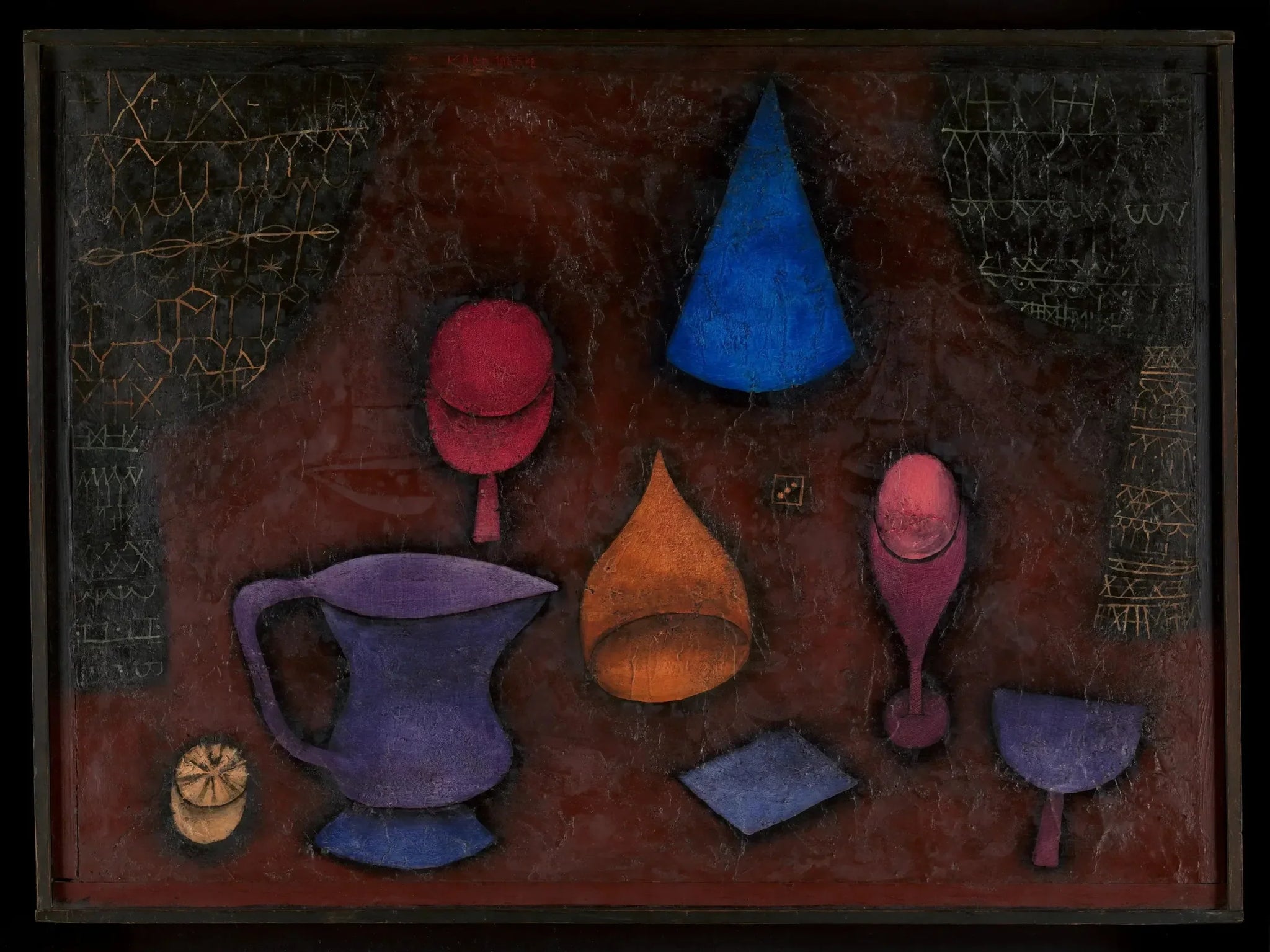 Nature morte - Paul Klee image 1 tableau peint à l’huile sur toile