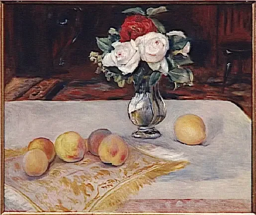 Nature morte - Pierre-Auguste Renoir image 1 reproduction artisanale de tableau