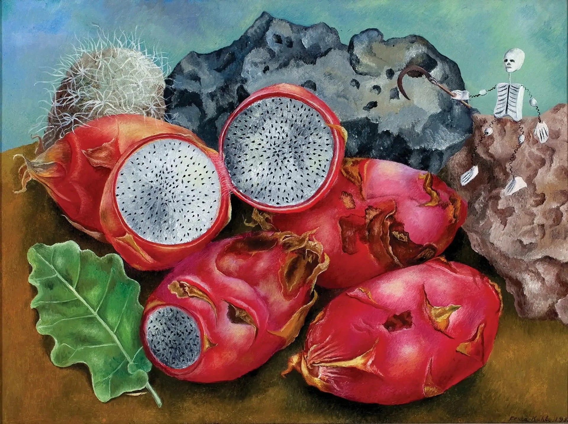 Nature morte : Pitahayas - Frida Kahlo image 1 reproduction d’œuvre d’art à l’huile