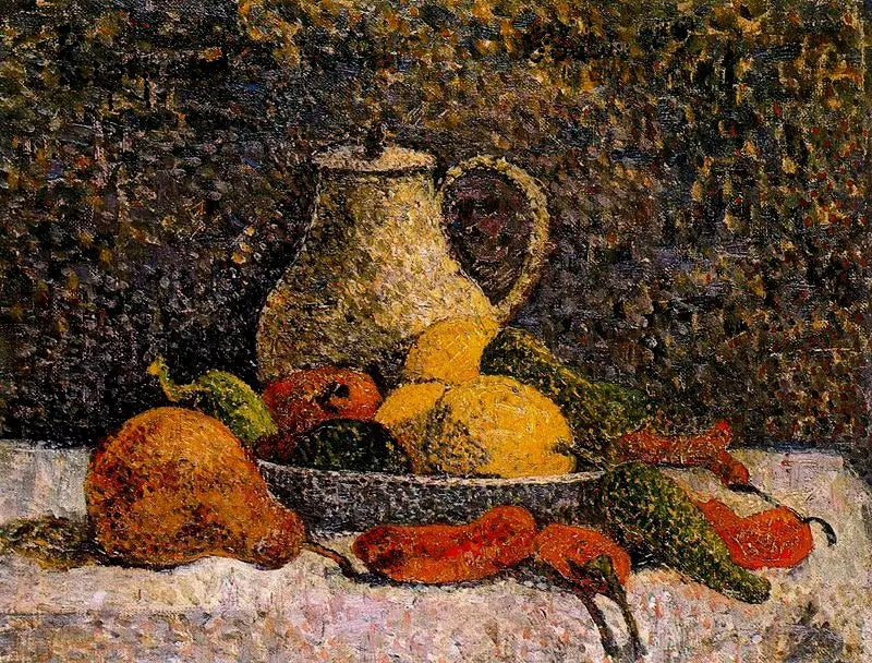 Nature morte Ripipoint - Paul Gauguin image 1 reproduction de peinture à l’huile