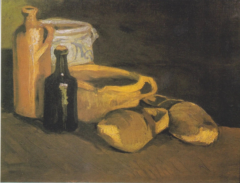Nature morte aux sabots et poteries, F54 – Van Gogh