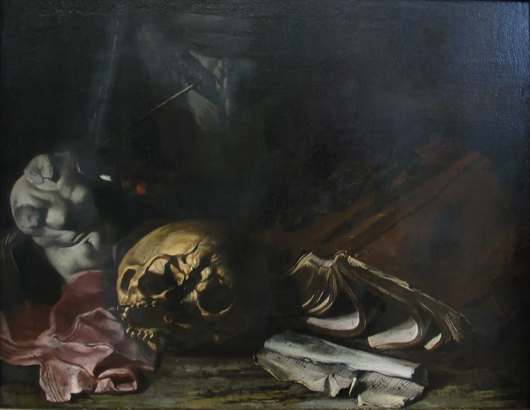 Nature morte - Salvator Rosa image 1 tableau peint à l’huile sur toile