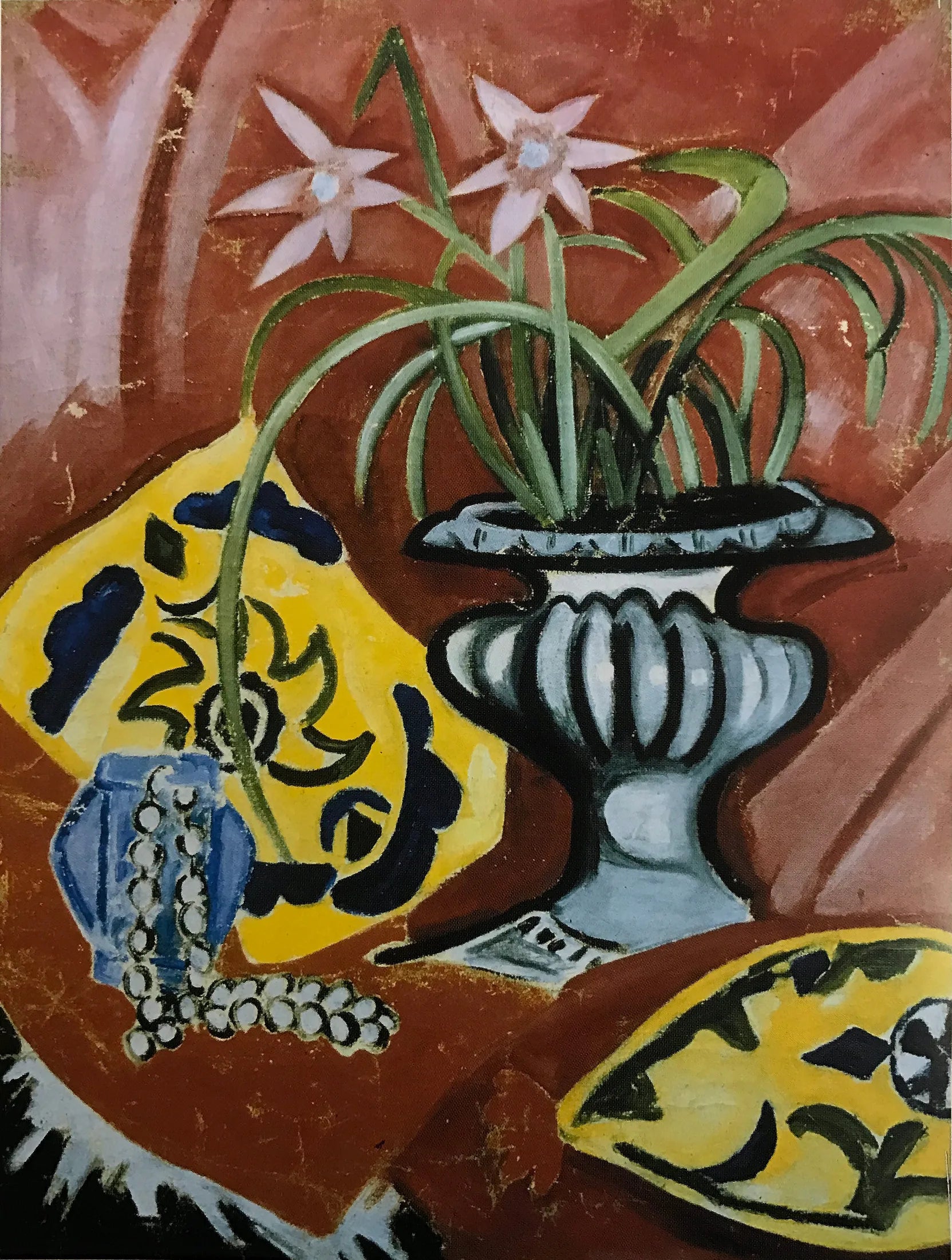 Nature morte. Vase - Olga Rozanova image 1 tableau peint à l’huile sur toile