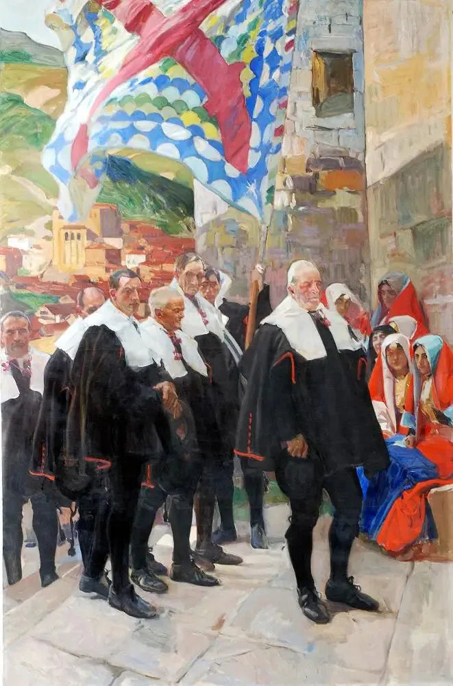 Navarre. Le concept du Roncal - Joaquín Sorolla image 1 tableau peint à l’huile sur toile